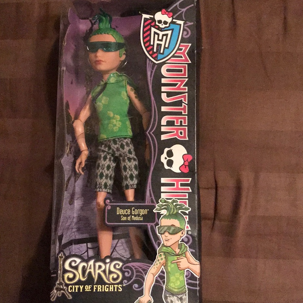 Vintage Monster high doll (rare) Deuce Gorgon